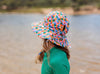 Art Fun Wide Brim Swim Hat - Acorn Kids Accessories