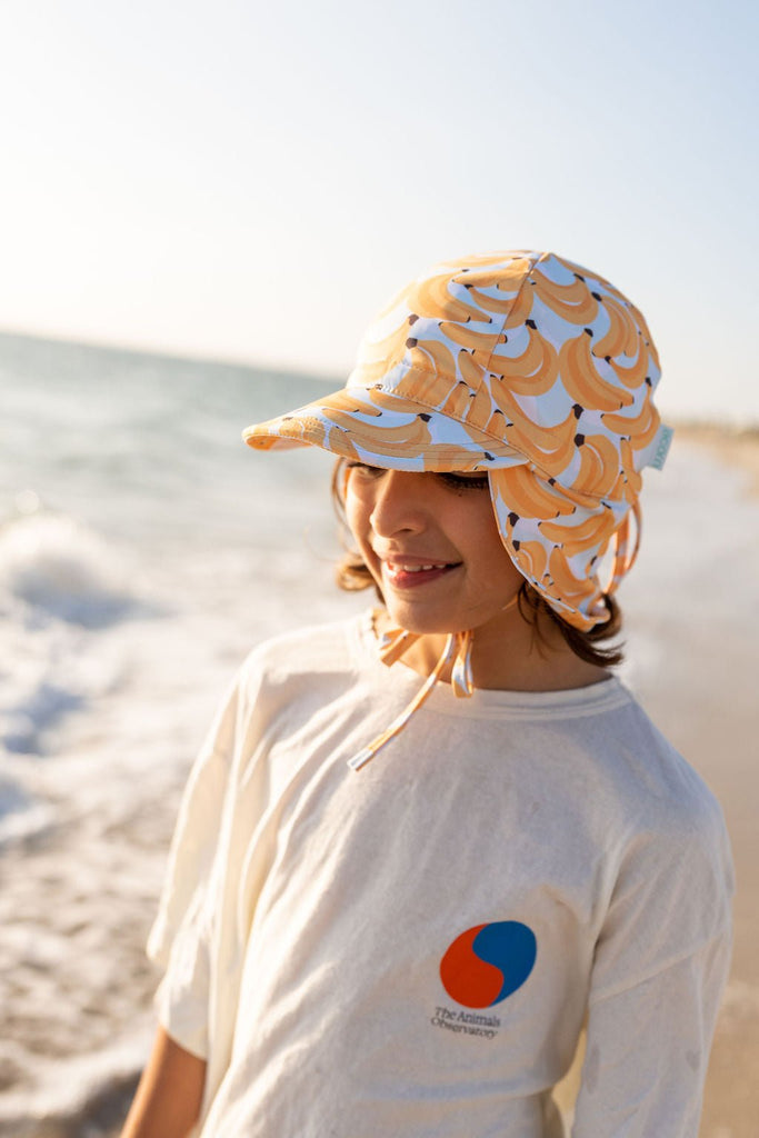 Banana Swim Flap Cap - Acorn Kids Accessories