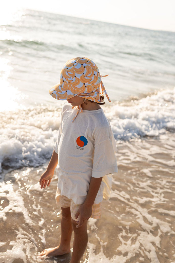 Banana Swim Flap Cap - Acorn Kids Accessories