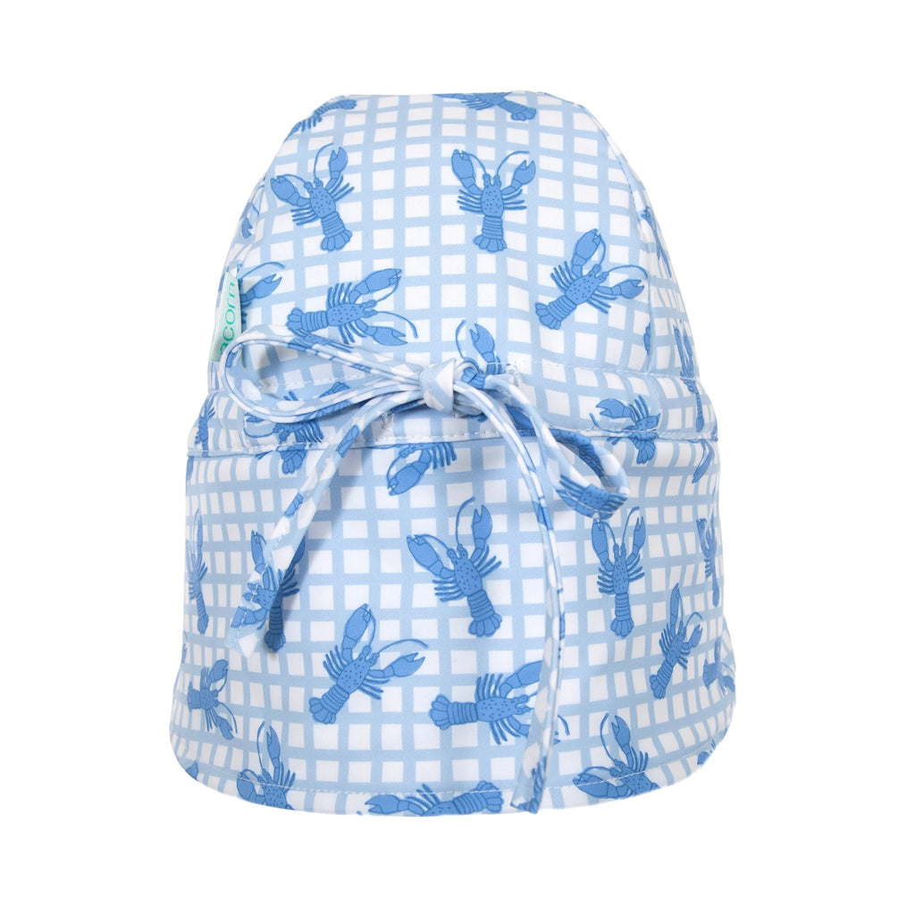 Blue Lobsters Swim Flap Cap - Acorn Kids Accessories