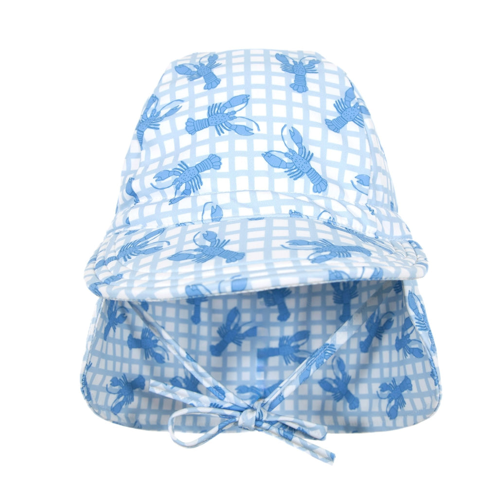 Blue Lobsters Swim Flap Cap - Acorn Kids Accessories