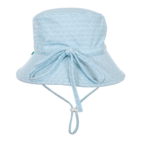 Blue Waves Wide Brim Swim Hat - Acorn Kids Accessories