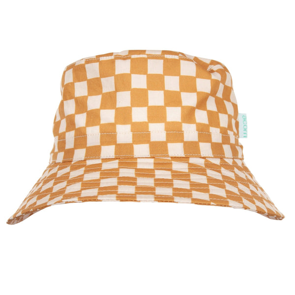 Checkmate Wide Brim Bucket Hat - Acorn Kids Accessories