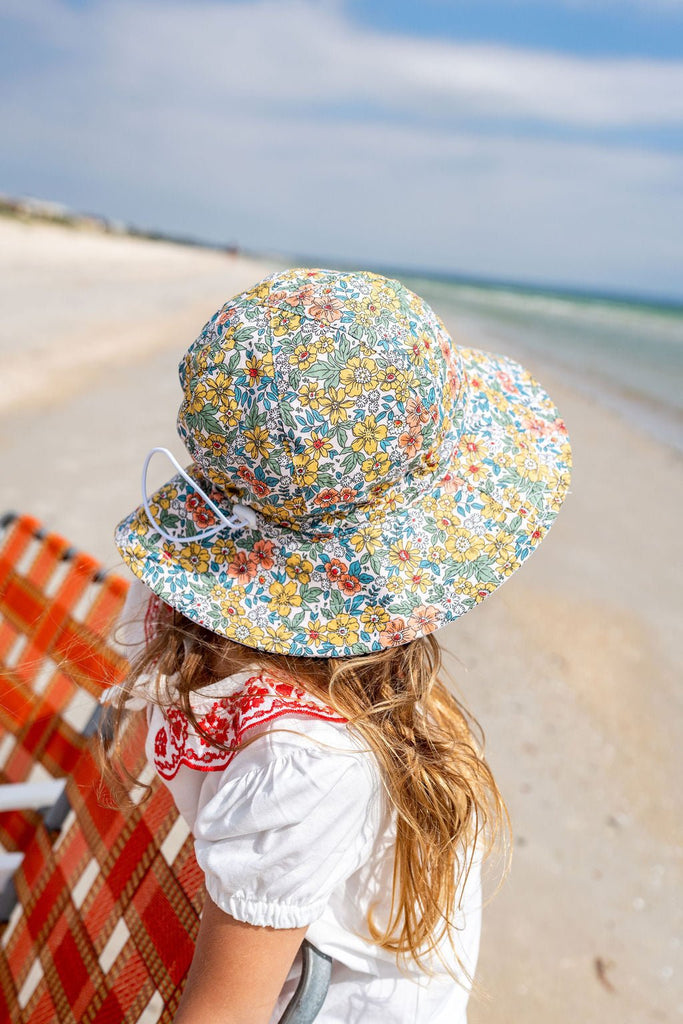 Chloe Wide Brim Sunhat - Acorn Kids Accessories