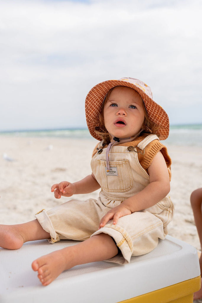 Construction Wide Brim Bucket Hat - Acorn Kids Accessories