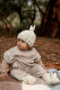 Cottontail Beanie, Booties and Mittens Cream - Acorn Kids Accessories