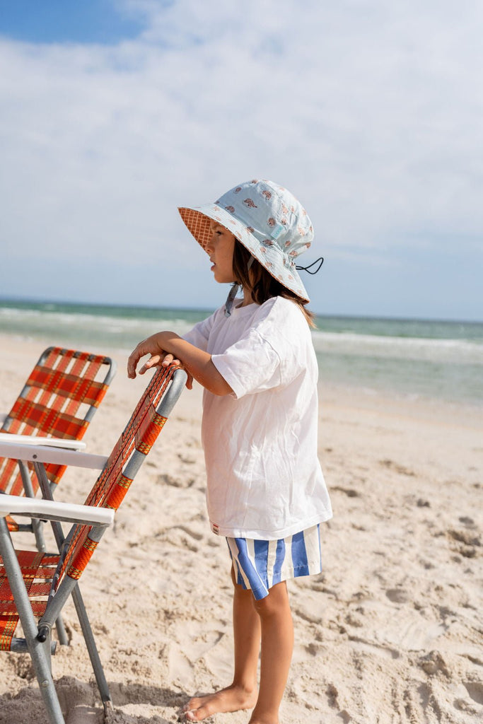 Echidna Wide Brim Bucket Hat - Acorn Kids Accessories