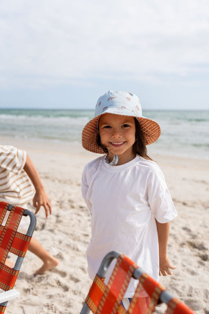 Echidna Wide Brim Bucket Hat - Acorn Kids Accessories