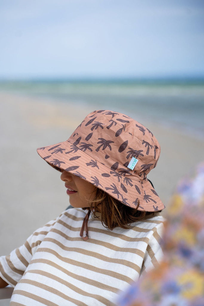 Honolulu Wide Brim Bucket Hat - Acorn Kids Accessories