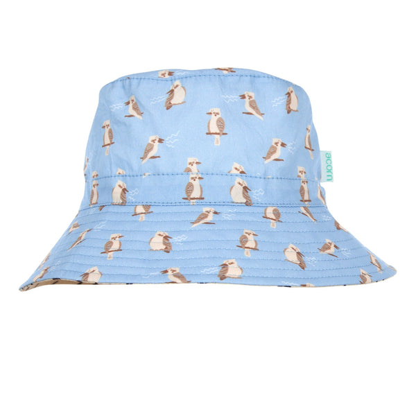 Kookaburra Wide Brim Bucket Hat - Acorn Kids Accessories