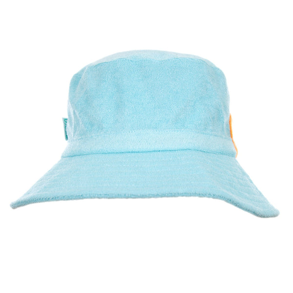 Light Blue Terry Towelling Bucket Hat - Acorn Kids Accessories