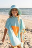 Light Blue Terry Towling Hooded Towel - Acorn Kids Accessories