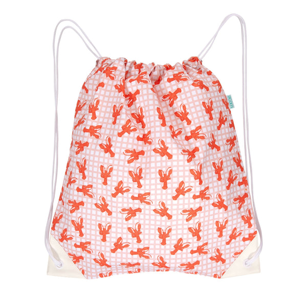 Pink Lobster Swim Bag - Acorn Kids Accessories