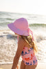 Pink Waves Wide Brim Swim Hat - Acorn Kids Accessories