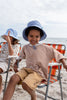 Row Boats Wide Brim Bucket Hat - Acorn Kids Accessories