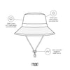 Row Boats Wide Brim Bucket Hat - Acorn Kids Accessories