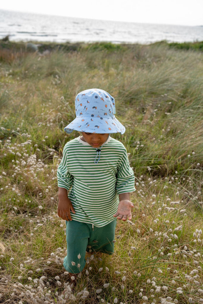 Sea Life Wide Brim Bucket Hat - Acorn Kids Accessories