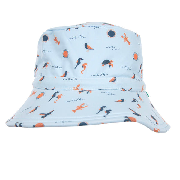 Sea Life Wide Brim Swim Bucket Hat - Acorn Kids Accessories