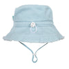 Seafoam Frayed Bucket Hat - Acorn Kids Accessories