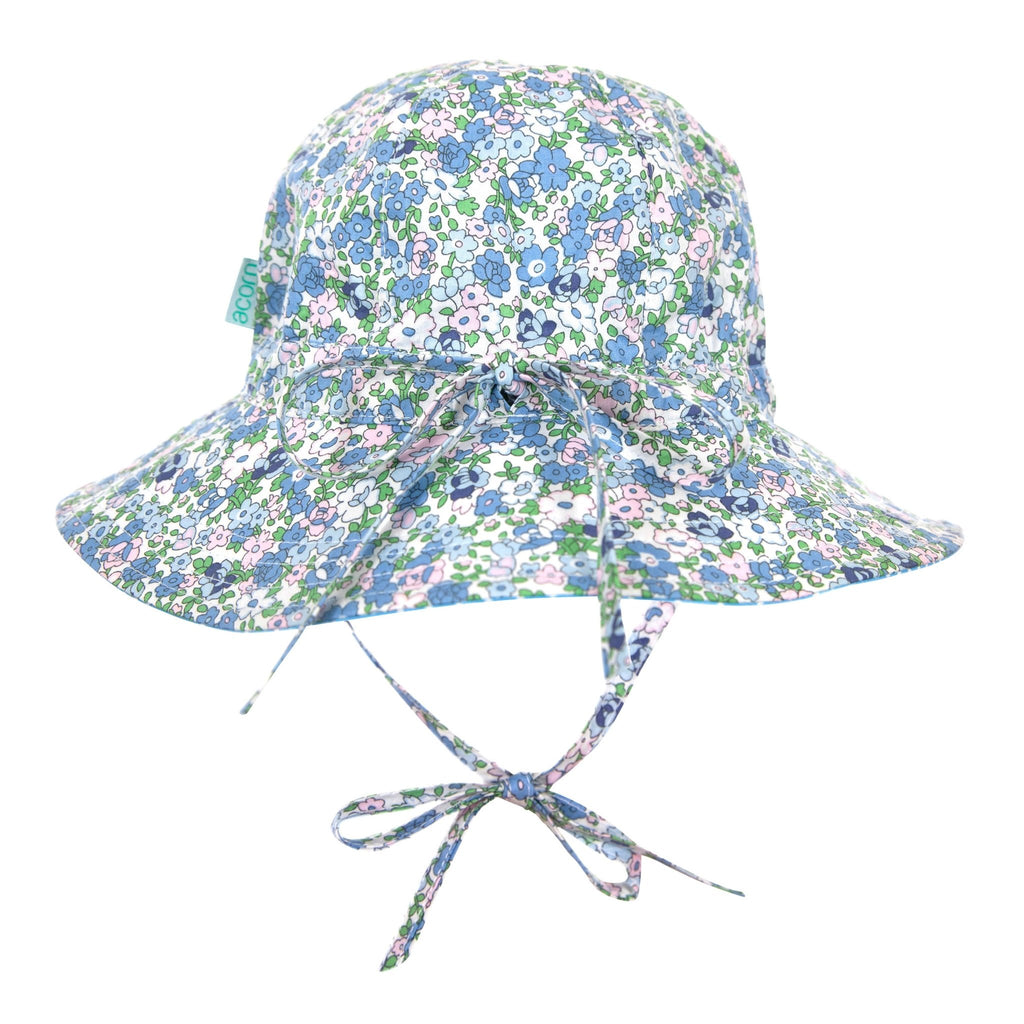 Sophia Wide Brim Reversible Sunhat - Acorn Kids Accessories