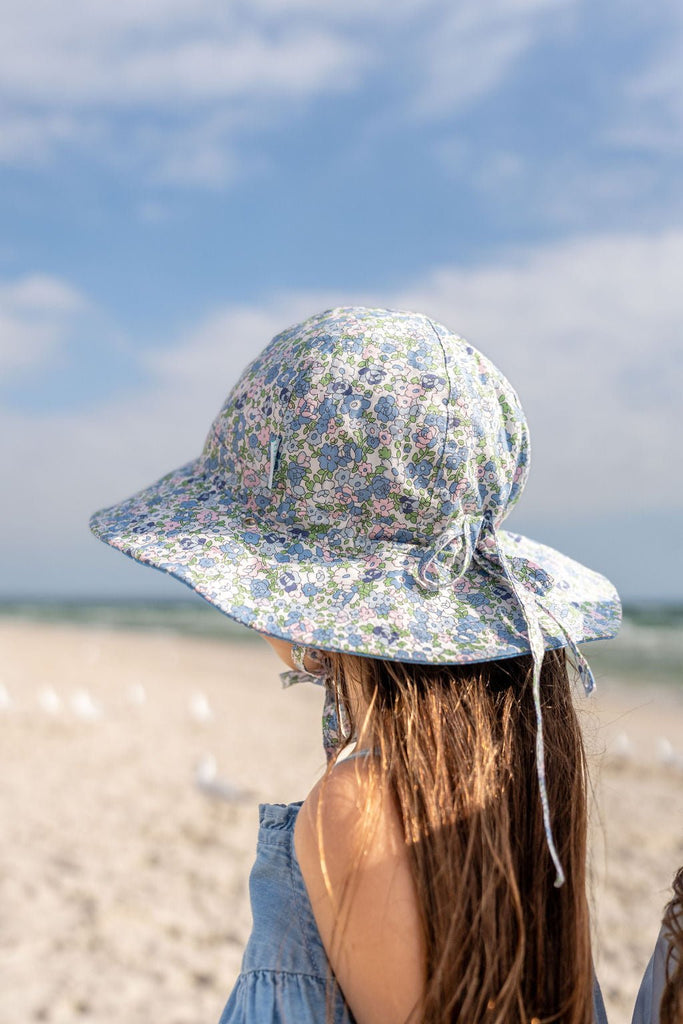 Sophia Wide Brim Reversible Sunhat - Acorn Kids Accessories