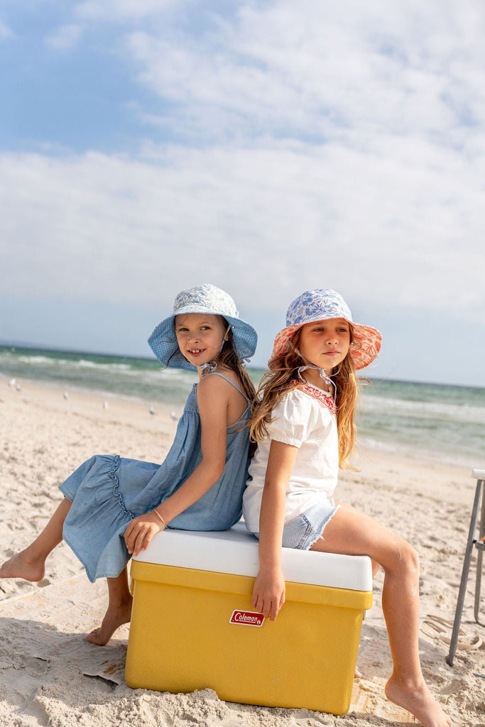 Sophia Wide Brim Reversible Sunhat - Acorn Kids Accessories