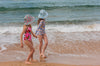 Strawberry Wide Brim Swim Hat and Swim Bag Bundle - Acorn Kids Accessories