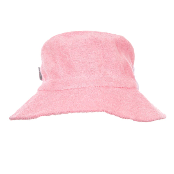 Terry Towling Bucket Hat Light Pink - Acorn Kids Accessories