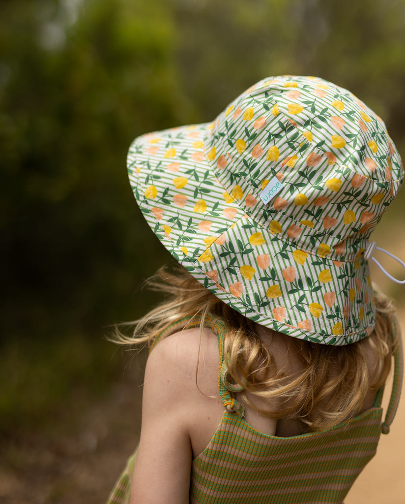 Tulip Broad Brim Bucket Hat - Acorn Kids Accessories