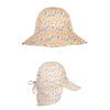 Wildflowers Infant Hat & Flap Cap Bundle - Acorn Kids Accessories