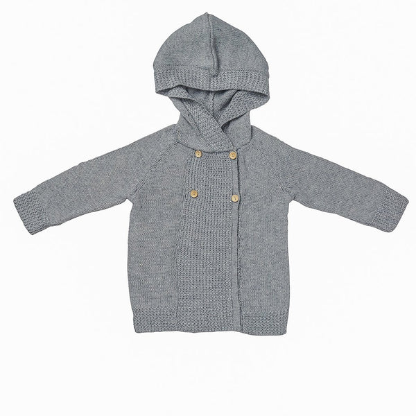 Baby boy grey deals knitted cardigan