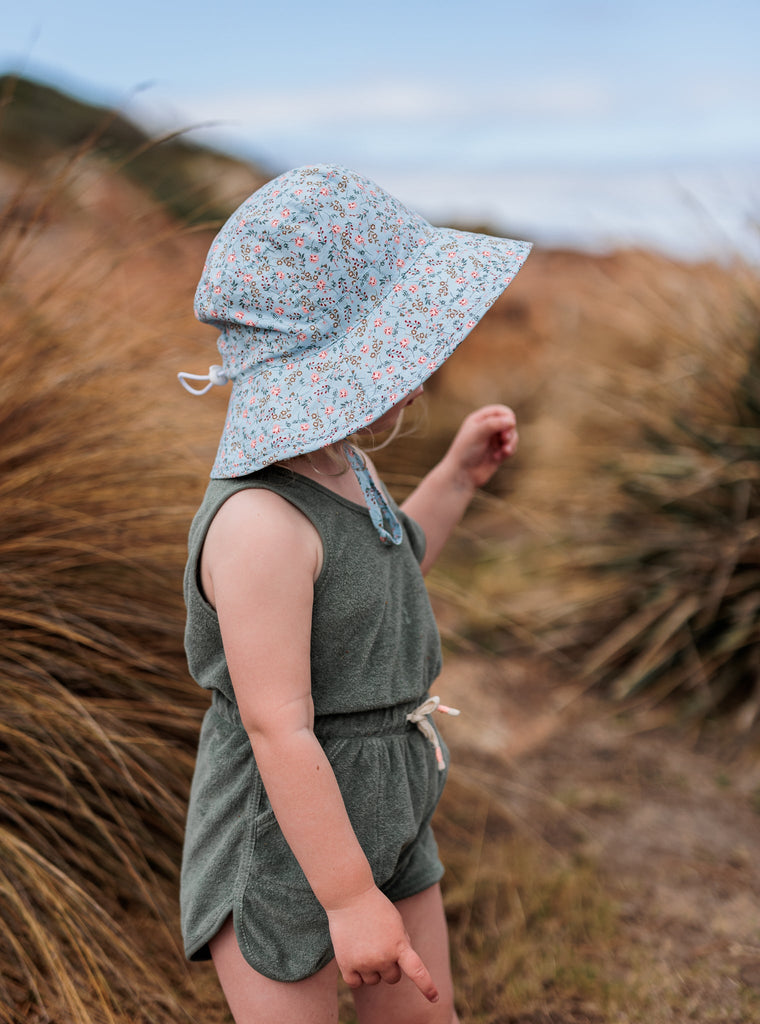 Madeline Broad Brim Bucket Hat - Acorn Kids Accessories