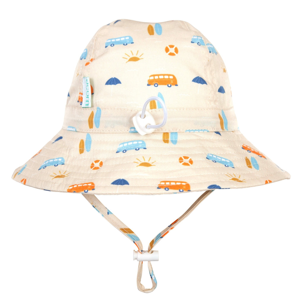 Sunrise Surfer Wide Brim Infant Sunhat - Acorn Kids Accessories